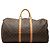 Borsa da viaggio Louis Vuitton Monogram Keepall 55 Marrone