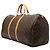 Borsa da viaggio Louis Vuitton Monogram Keepall 55 Marrone - vista 2