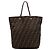 Tote Fendi Zucca Canvas marrone