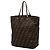 Tote Fendi Zucca Canvas marrone - vista 2