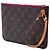 Louis Vuitton Monogram Neverfull MM Pouch Braun - Ansicht 2