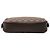 Borsa a pochette Louis Vuitton Damier Ebene Trousse Toilette 25 Marrone - vista 3