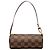 Borsa a mano Louis Vuitton Damier Ebene Papillon Pochette Marrone