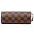 Borsa a mano Louis Vuitton Damier Ebene Papillon Pochette Marrone - vista 3