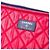 Capa para laptop e mala de negócios Chanel CC em nylon acolchoado azul - vista 5