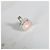 Pendente Albion David Yurman in argento sterling, quarzo rosa e diamante - vista 4