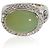 Anello Signature Oval David Yurman in Argento Sterling, Calcedonia e Diamanti