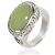 Anello Signature Oval David Yurman in Argento Sterling, Calcedonia e Diamanti - vista 2