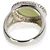 Anello Signature Oval David Yurman in Argento Sterling, Calcedonia e Diamanti - vista 4