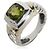 Anello Noblesse David Yurman in argento sterling e peridoto - vista 2
