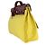 Hermès Lime Rouge H Toile Officier Hunter Herbag 39 MM PHW Giallo - vista 3