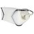 Borsa Supernova Medium Prada in Sfumato Spazzolato Bianco Nero - vista 6