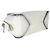 Borsa Supernova Medium Prada in Sfumato Spazzolato Bianco Nero - vista 7