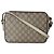 Borsa a tracolla Small 1955 Horsebit in tela GG Supreme bianca Gucci - vista 2