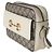 Borsa a tracolla Small 1955 Horsebit in tela GG Supreme bianca Gucci - vista 3