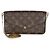Louis Vuitton Fuchsia Monogram Canvas Felicie Pochette Marrone
