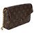 Louis Vuitton Fuchsia Monogram Canvas Felicie Pochette Marrone - vista 4