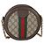 Borsa a tracolla rotonda mini Ophidia Gucci in tela GG Supreme beige - vista 2