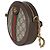 Borsa a tracolla rotonda mini Ophidia Gucci in tela GG Supreme beige - vista 3