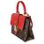 Louis Vuitton Coquelicot Monogram Canvas Locky BB Marrone - vista 4