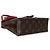 Louis Vuitton Coquelicot Monogram Canvas Locky BB Marrone - vista 5
