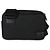 Mini borsa a tracolla Gucci in gomma nera effetto GG Nero - vista 2