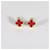 Van Cleef & Arpels Yellow Gold Carnelian Vintage Alhambra Ohrringe  - Ansicht 6