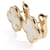 Van Cleef & Arpels Yellow Gold Mother Of Pearl Vintage Alhambra Earrings  - view 4