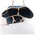 Borsa a tracolla Louis Vuitton Neverfull MM Monogram Denim in blu M13192 - vista 10