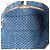 Borsa a tracolla Louis Vuitton Neverfull MM Monogram Denim in blu M13192 - vista 11