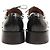 Scarpe Oxford Valentino Garavani Rockstud Gentleglam Nero - vista 3