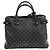 Borsa Tote Burberry in pelle nera borchiata Nero