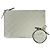 Clutch Gucci GG Shima Mirror Effect Argento