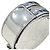Clutch Gucci GG Shima Mirror Effect Argento - vista 14