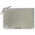 Clutch Gucci GG Shima Mirror Effect Argento - vista 2