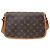 Borsa a tracolla Louis Vuitton Monogram Sologne Marrone - vista 3
