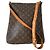 Borsa a tracolla Louis Vuitton Monogram Musette Marrone - vista 3