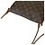 Borsa a tracolla Louis Vuitton Monogram Musette Marrone - vista 7