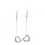 Tiffany & Co Orecchini a goccia Tiffany Open Heart