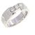 Tiffany & Co Anello Tiffany Atlas Band in oro bianco 18K