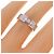 Tiffany & Co Anello Tiffany Atlas Band in oro bianco 18K - vista 5