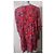 ba&sh rotes Kleid mit Blumenprint Mehrfarben - Ansicht 4