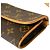 Borsa a tracolla Louis Vuitton Monogram Pochette Twin PM Marrone - vista 5