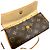Borsa a tracolla Louis Vuitton Monogram Pochette Twin PM Marrone - vista 6