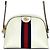 Borsa a tracolla Gucci GG Marmont Ophidia Sherry Line Bianco sporco