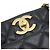 Timeless Bolso de hombro Chanel de piel de becerro granulada negra Negro - vista 7