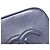 Borsa Chanel in pelle d'agnello blu navy - vista 3
