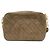Borsa a tracolla Chanel in camoscio marrone chiaro - vista 2