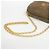 Borsa a tracolla Chanel in camoscio marrone chiaro - vista 7