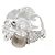Anello Chanel Camellia in oro bianco 18K e diamante D'oro - vista 2